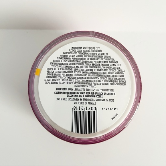 Trader Joe’s Brazil Nut Body Butter - Picture 2 of 4